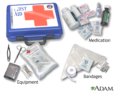 First aid kit - Illustration Thumbnail                      