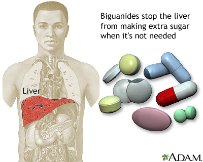 Biguanides - Illustration Thumbnail                      